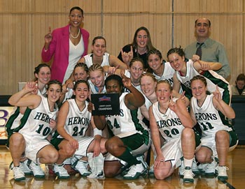 The 2005 Liberty League Champion William Smith Herons